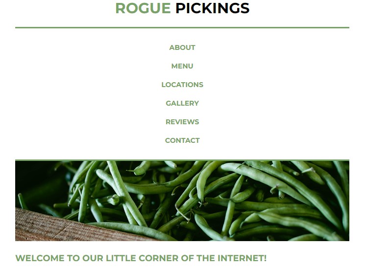Rogue Pickings Site